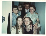 1974: With Jeff's family