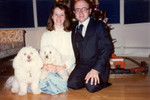 December 1986: With Mr. Byte and Chewy