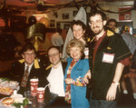 5/95: With Dr. Ruth Westheimer at the launch of her book, Sex for Dummies. My business partner Keith Weiskamp is on the right.