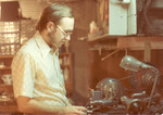 1978: I bought a nice little Logan change-gear lathe in 1976, but it stayed in Carol's folks' basement until we bought our own house in 1978. Using the lathe I was able to make parts for both my telescopes and my robot, Cosmo.