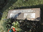 Headstone of Elvin F. Duntemann and Ila Byrne Duntemann, Maine Township Cemetery, Des Plaines, IL.